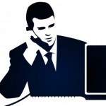 man on phone