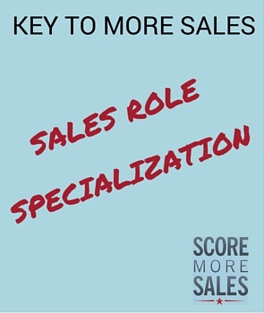 sales role specialization